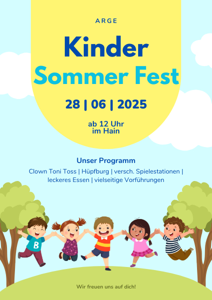 Flyer ARGE Sommerfest 2025